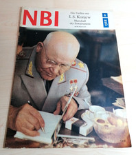 DDR Konvolut 4 Hefte NBI 06-09/ 1968
