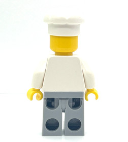 Baker Chef white hat Lego City Minifigure Assembly Square 10255