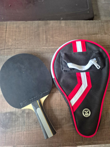 XIOM Vega Pro Table Tennis Paddle 79-009 w/ Zippered Paddle Cover Case