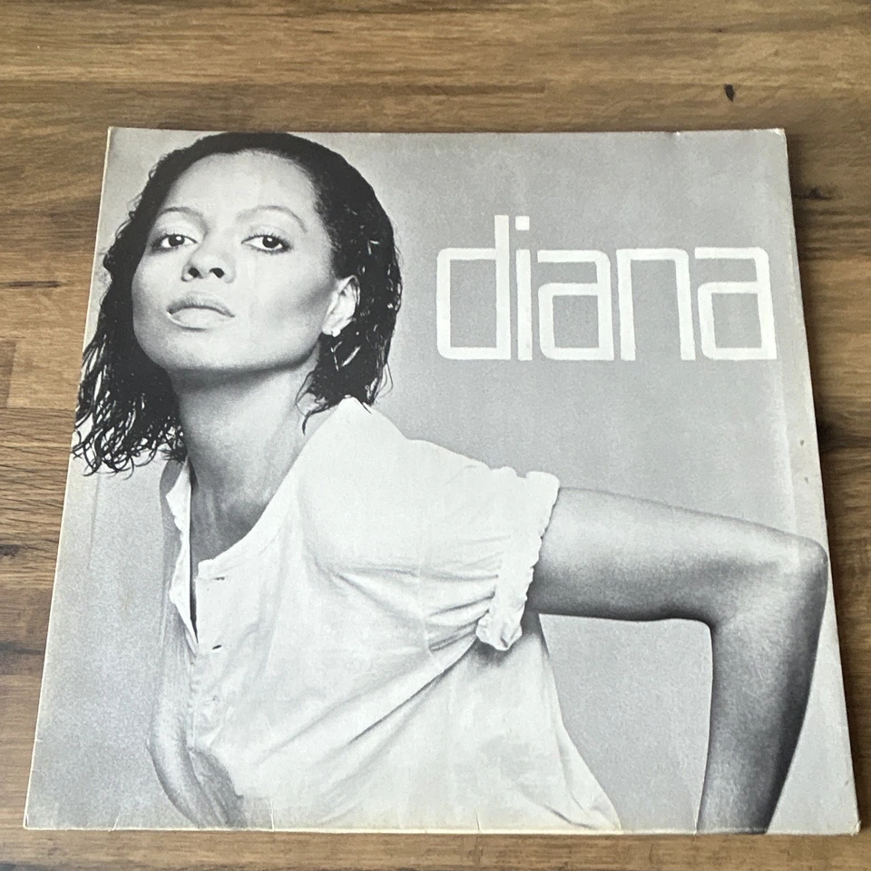 Diana Ross Diana Motown 1980 12" Black Vinyl LP 33RPM Card Sleeve - Image 1 of 1