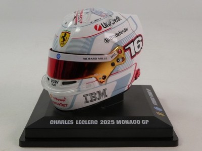 Looksmart Ferrari 16 Charles Leclerc Monaco GP 2025 1:5 Helm 1/5 LSHEL013