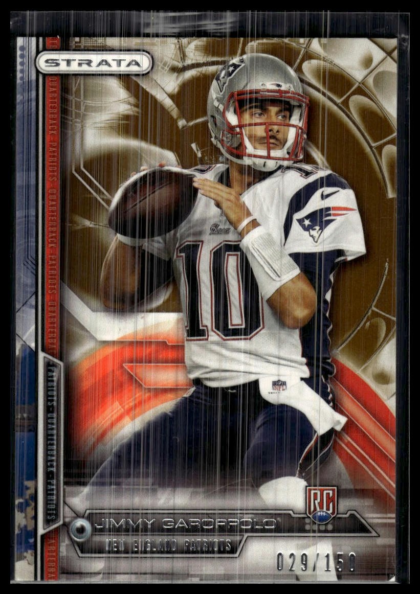 2014 Topps Strata #141 Jimmy Garoppolo #/159 RC RC