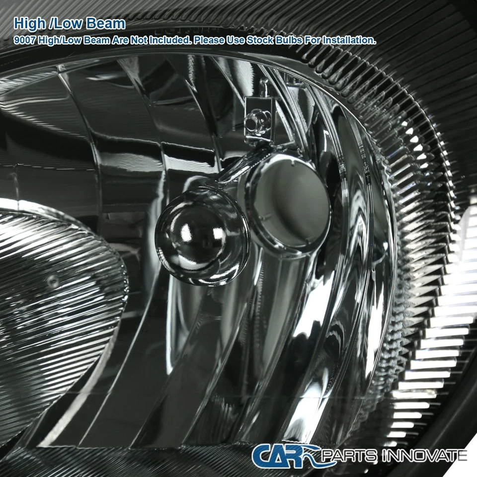 Headlights Headlamps Smoke Fits 2003-2005 Dodge Neon Left & Right Pair 03 04 05 - Изображение 3 из 4