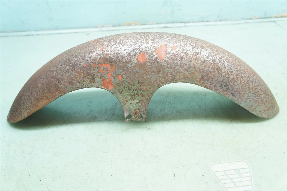 1948 Norton модель 18 ES2 500 одиночный *2245 переднее крыло вырез  - Изображение 3 из 4