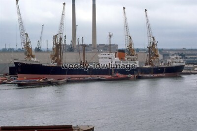 SQ0026 - Guinea Gulf Line Cargo Ship - Bhamo , built 1957 - photograph 6x4