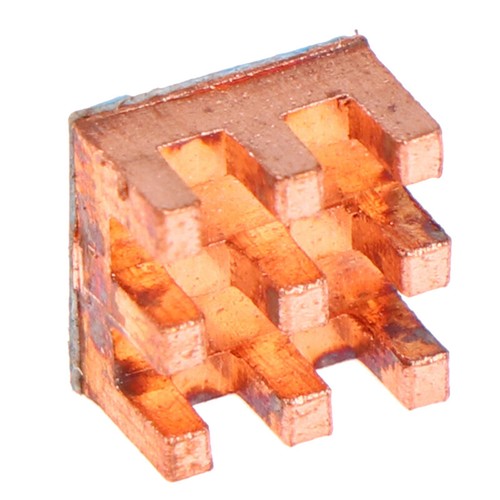 5Pcs Pure Copper Heat Sink Memory RAM Adhesive Back Cooling For MOS IC Chipset - Photo 4/10