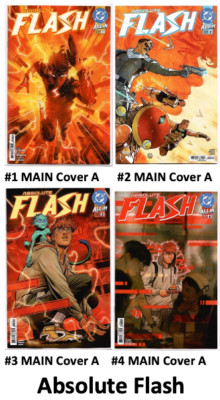 Absolute Flash #1 2 3 4 MAIN Cover A SET Lot 2025