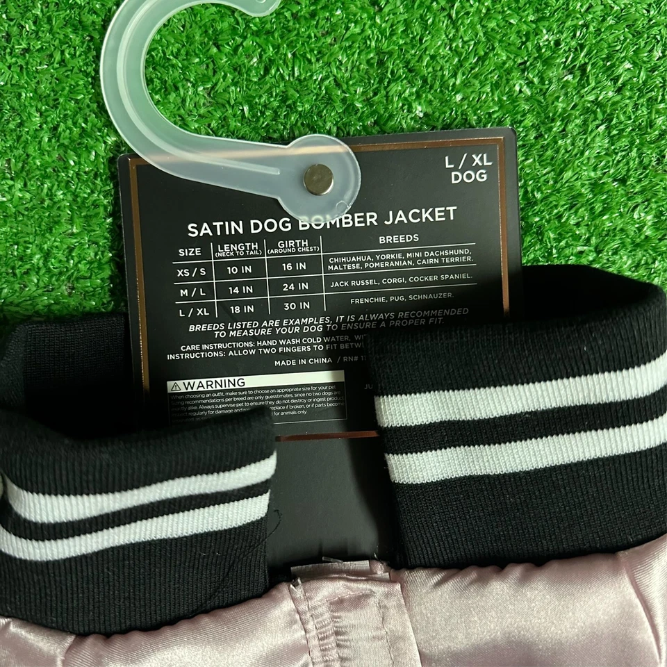 Lindo abrigo acolchado rosa princesa perro chaqueta de bombardero chaleco invierno grande/X-grande XL Foto 3 de 3