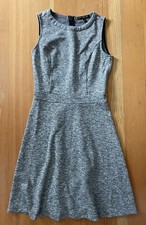 Banana Republic Womens Career  Dress Gray Sleeveless Size 6 Business Casual