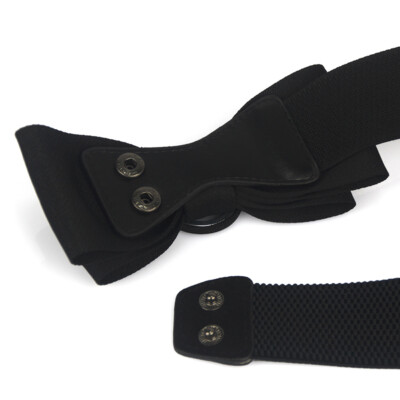 Women Cute Bowknot Elastic Waist Belt Stretch Cinch Dress  display picture 1