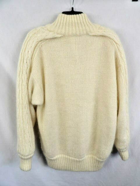 Vtg Robert Michael Ltd. Lined Button Front Cream … - image 2