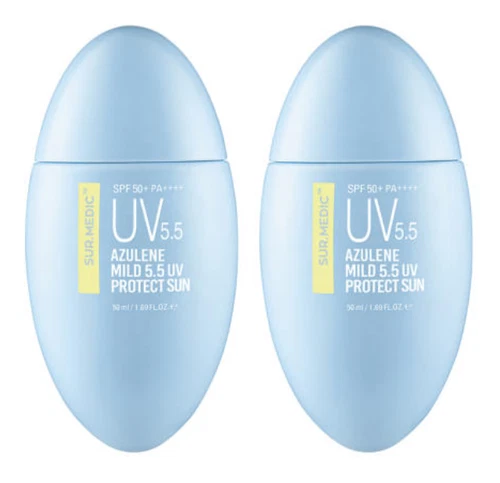 Neogen Azulene Mild 5.5 UV Protect Sun 50ml x 2pcs SPF50+ PA++++ K-Beauty