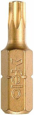 Felo 50222 Torx T15 Titanium-Nitride Bit x 1'' on 1/4'' Stock - Lifetime Warranty