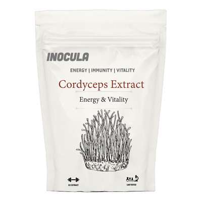 Cordyceps Pilzextrakt Kapseln 3600mg 220mg Polysaccharide stark vegan
