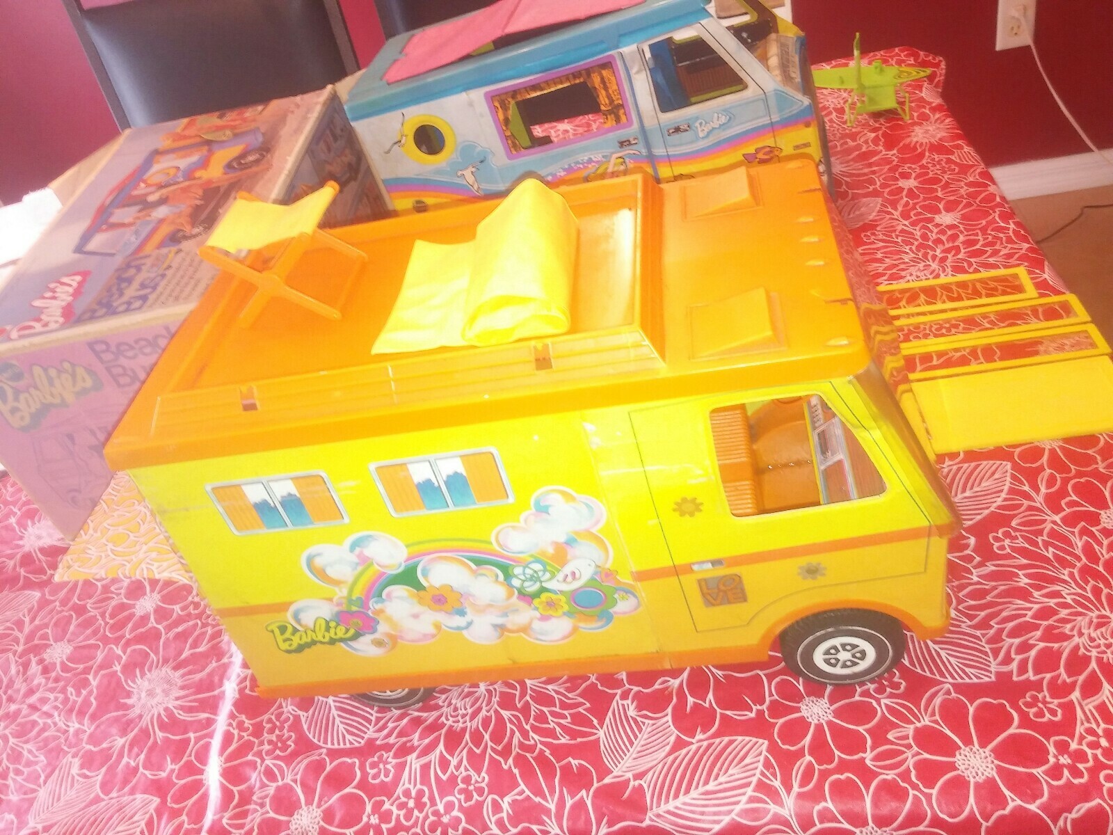 Vintage Barbie Beach Bus/ country camper combo.. eBay