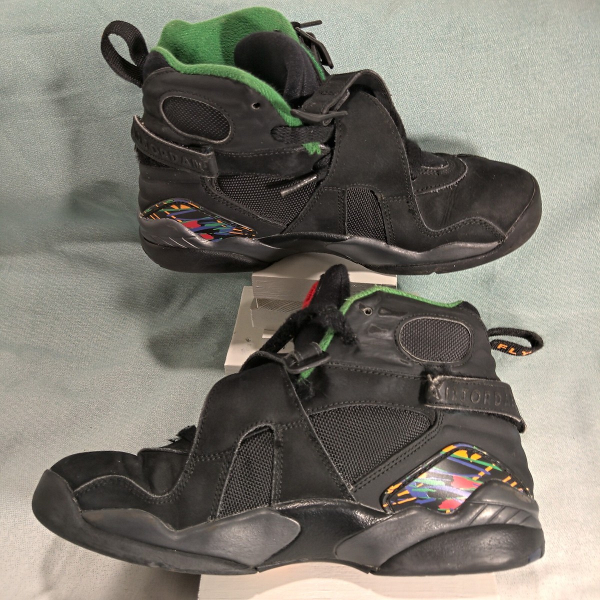 Nike Air Jordan 8 Retro GS 'Tinker Air Raid', 305368-004, Black