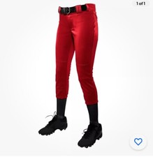 Champro Women's Low-Rise Tournament Fastpitch Pant SCARLET LG