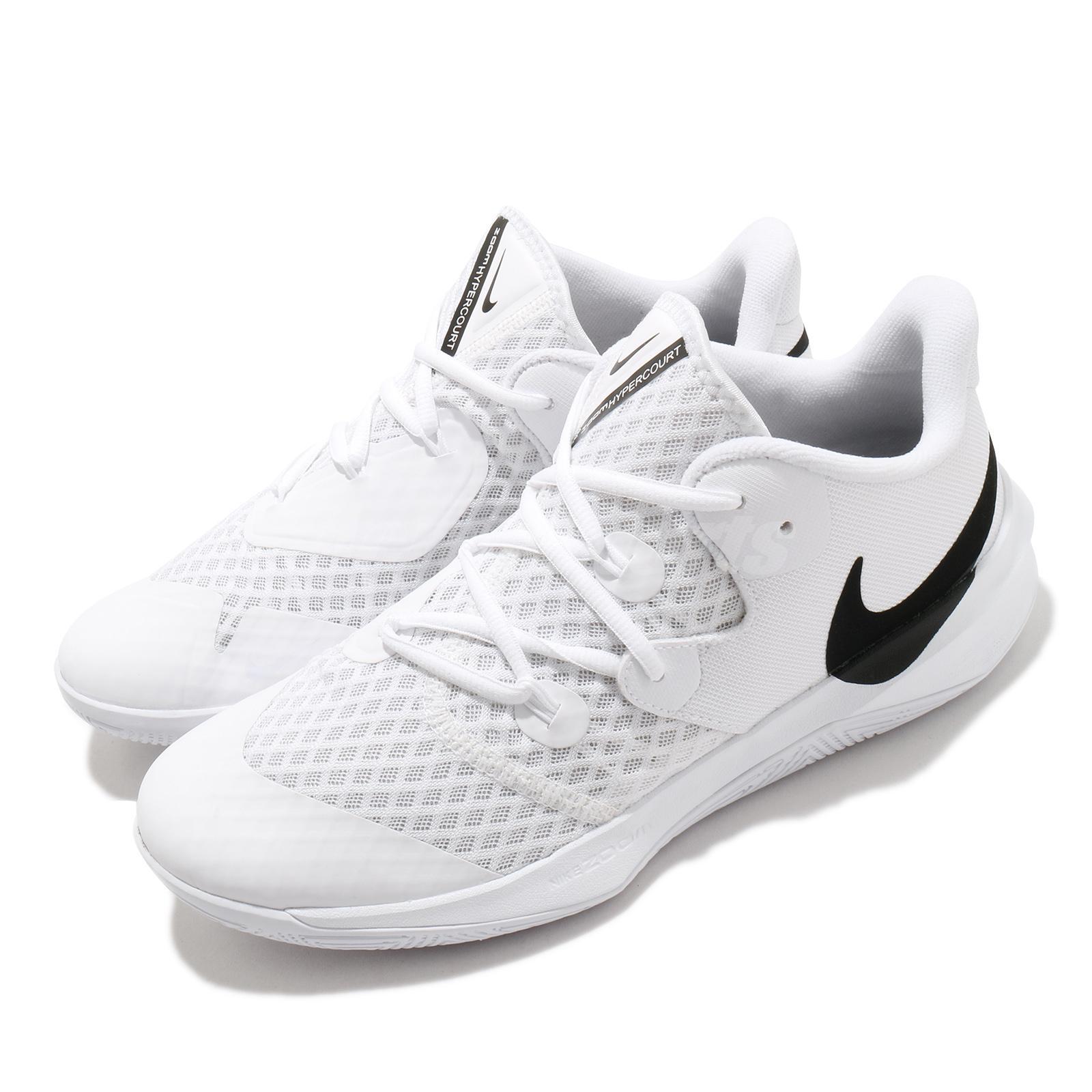 Nike Zoom Hyperspeed Court White Black Men Volleyball Shoes Sneakers  CI2964-100 | eBay