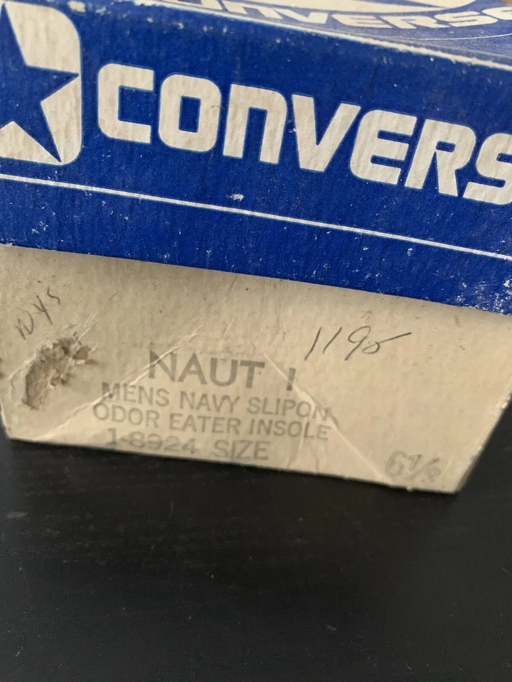 Zapatillas Converse Vintage Niño Años 70 NOS Azul Naut 1 Chuck Taylor talla 6.5 Años 70 Foto 2 de 4