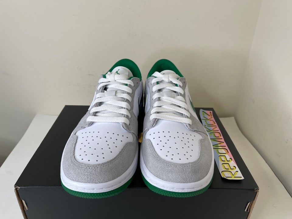 Nike Air Jordan 1 Low Golf White Pine Green SPIKELESS WOMENS 6.5us
