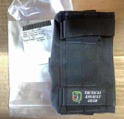 2x Tactical Assault Gear TAG MOLLE 12 Rounds Shotgun Shell Holder Ammo ...