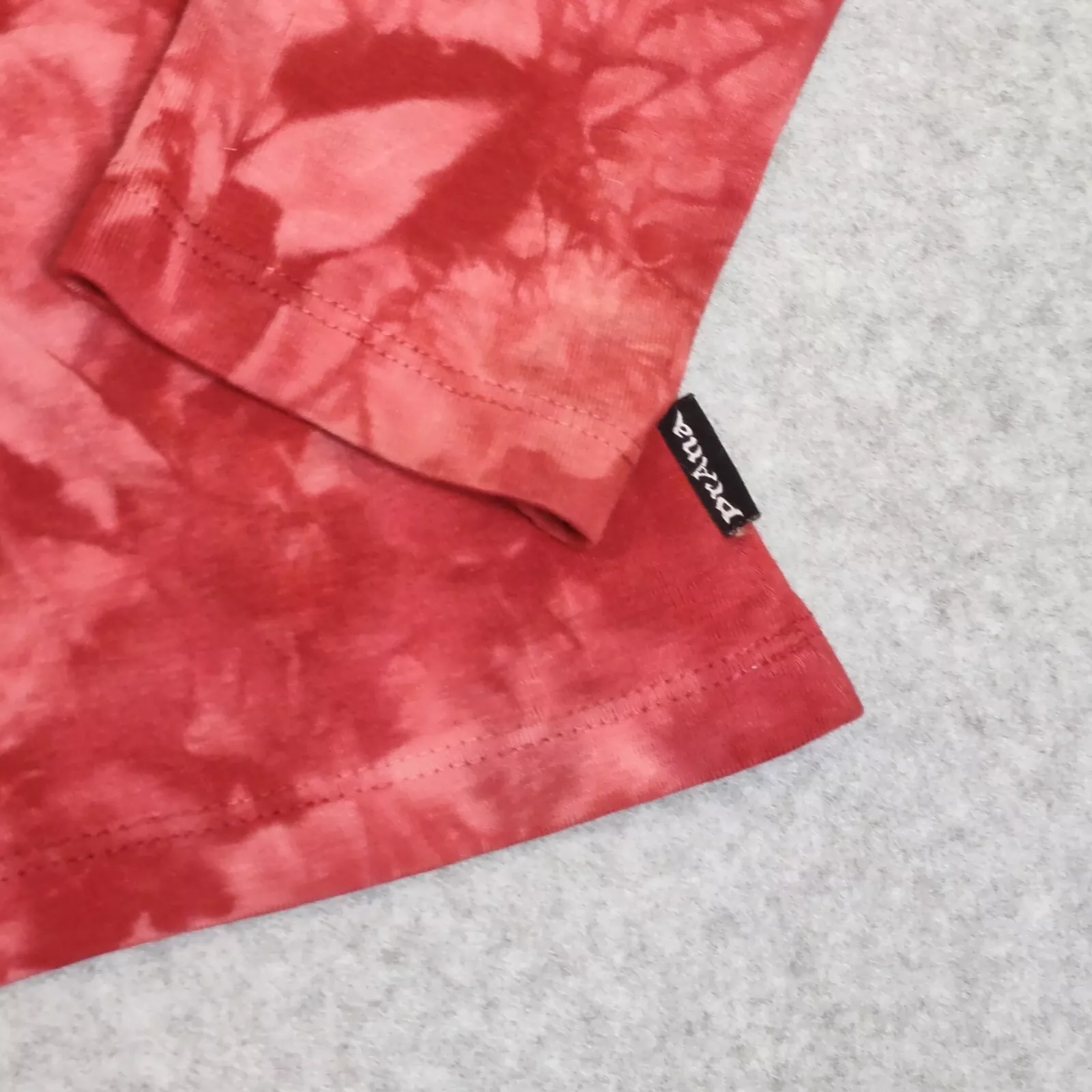 prana long sleeve tie dye athletic yoga comfort lounge shirt