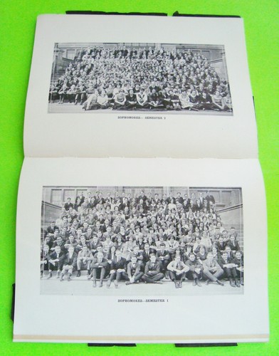 Milwaukee Wisconsin Washington H.S. 1923 ANUARIO - EL PERGAMINO con 30 AUTÓGRAFOS - Imagen 8 de 12