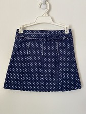 NWT Janie And Jack Girls Polka Dot Skirt 5 5T Navy