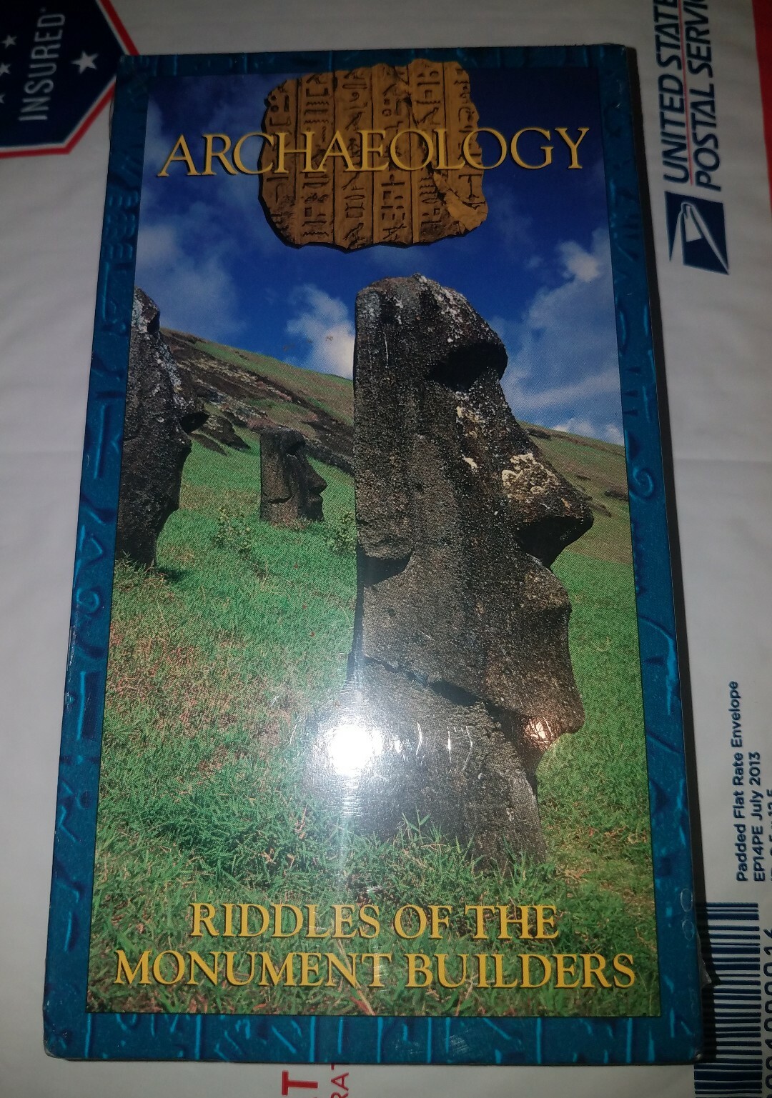 Archaeology Riddles of The Monument Builders [VHS] New and Sealed
