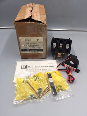 HOUSTON STOCK NEW SQUARE D GFM100IF GROUND FAULT 100 AMP FREE 2 DAY AIR BUY NOW