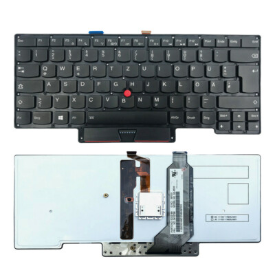 Orig. Tastatur QWERTZ ersetzt FRU04X0472 für Lenovo ThinkPad X1 Carbon Gen1 2013