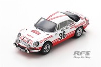 Alpine Renault A110 Rallye Rally Monte Carlo 1973 Bob Wollek 1:43 Spark 6111 Neu