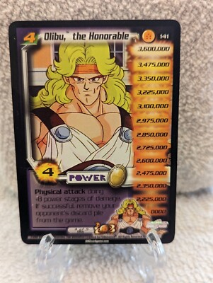 DBZ Dragon Ball Z Olibu, the Honorable #141 CCG Limited World