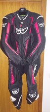 Tuta In Pelle Da Moto Racing Intera Modello Berik 2.0 Taglia 56.Perfetta.