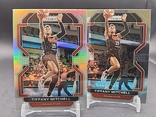 Tiffany Mitchell - 2022 Prizm WNBA - Silver Prizm And Base #96 - Fever