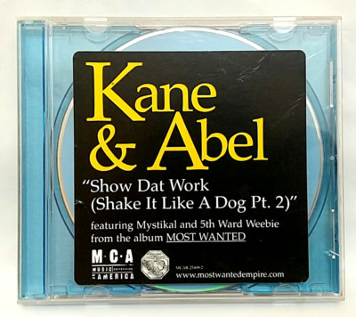 (CD) Kane & Abel    Show Dat Work (Shake It Like A Dog Pt. 2), Promo, Single, NM
