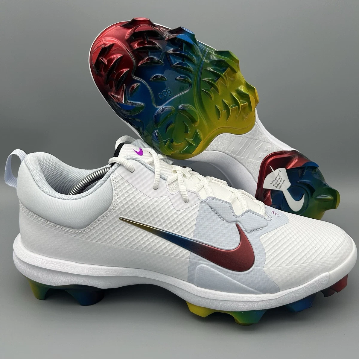 ナイキ FORCE ZOOM TROUT 9 PRO スパイク Rainbow Nike Force Trout 9 Pro Rainbow for Sale | Authenticity Guaranteed