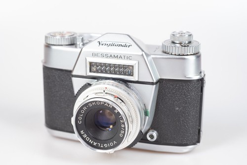 Voigtländer Bessamatic mit 3 Objektiven - Bild 2 von 9