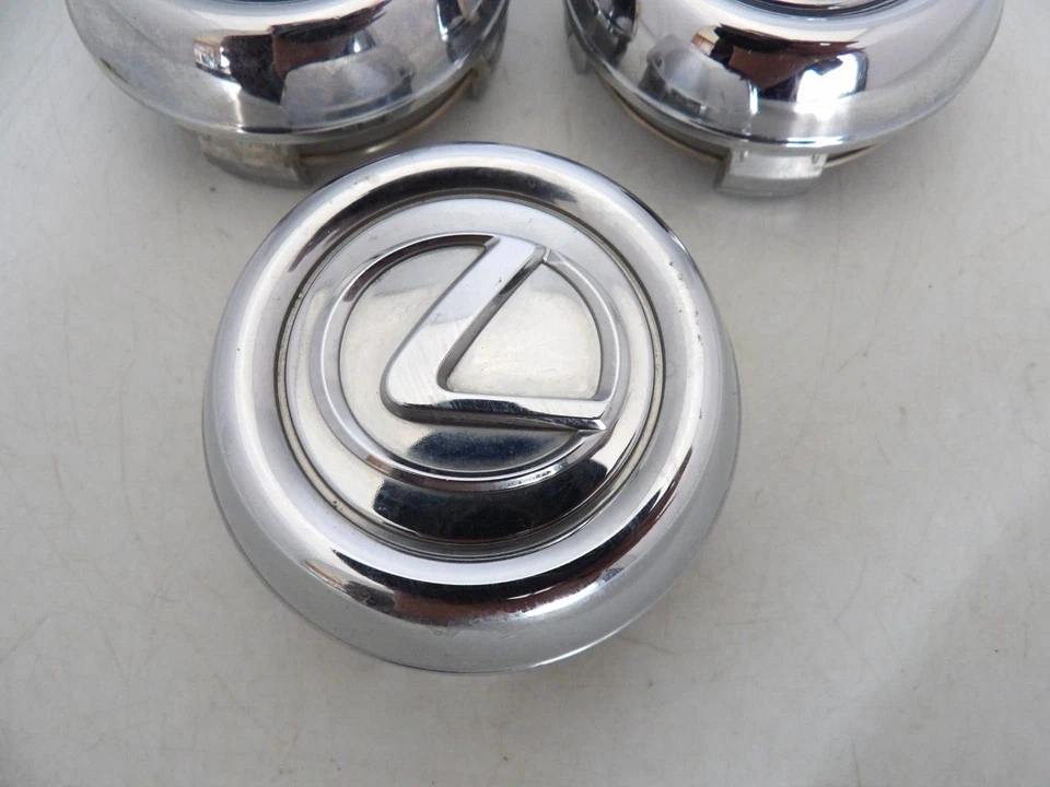 Set of 3 2000 2001 2002 2003 04-2005 LEXUS GS300 GS400 GS430  WHEEL CENTER CAPS - Image 4 of 4