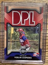 2022 Elite Extra Edition Yoelin Cespedes Rookie Jersey Card DPL Game Worn SP