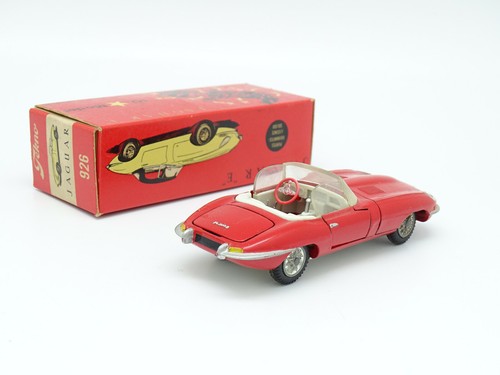 Tekno 1/43 - Jaguar Type E Cabriolet Red 926 With Box - Picture 3 of 4
