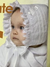 UNCUT Simplicity It's Sew Easy 9033840 Create Your Own Baby Bonnet All Sizes