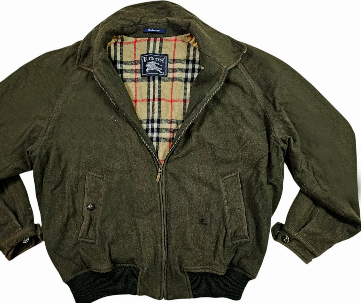 Burberry 绿色外套、夹克、背心男士| eBay