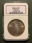 1883-O Morgan Dollar Toned - NGC MS-64