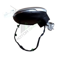 VW Passat Estate B8 2015-2019 Door Mirror Right Side Silver A7W 3G2857508FL9B9