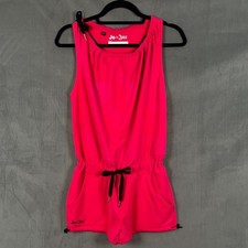 Jo Jax Pink Dance Warm-Up Romper Youth Medium YM/MC 