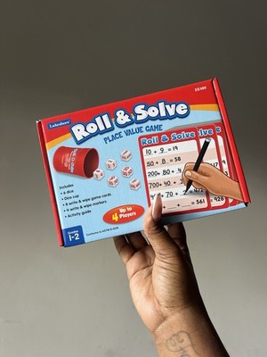 Lakeshore Roll & Solve Money Game Grades 1-2 EE488