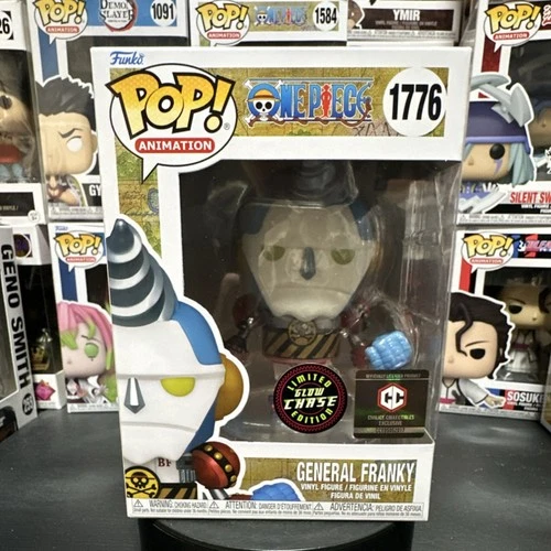 Funko Pop! Vinyl One Piece General Franky Glow Chase Chalice Exclusive #1776