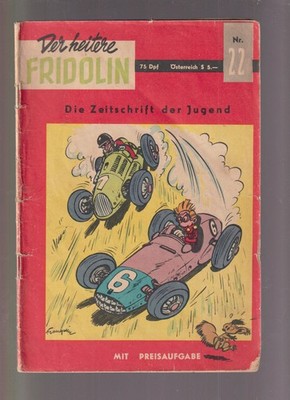 Der Heitere Fridolin Semrau Verlag Original Nr. 22 aus dem Jahr 1958-1961