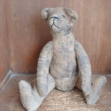 ANTIQUE 11.5   MOHAIR BEAR SITTER BING/STEIFF WELL LOVED TLC READ DESCRIPTION